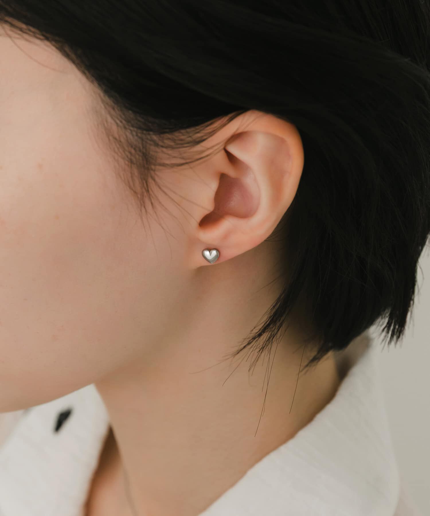 SMELLY「ステンレスモチーフプチピアス」|ピアス|