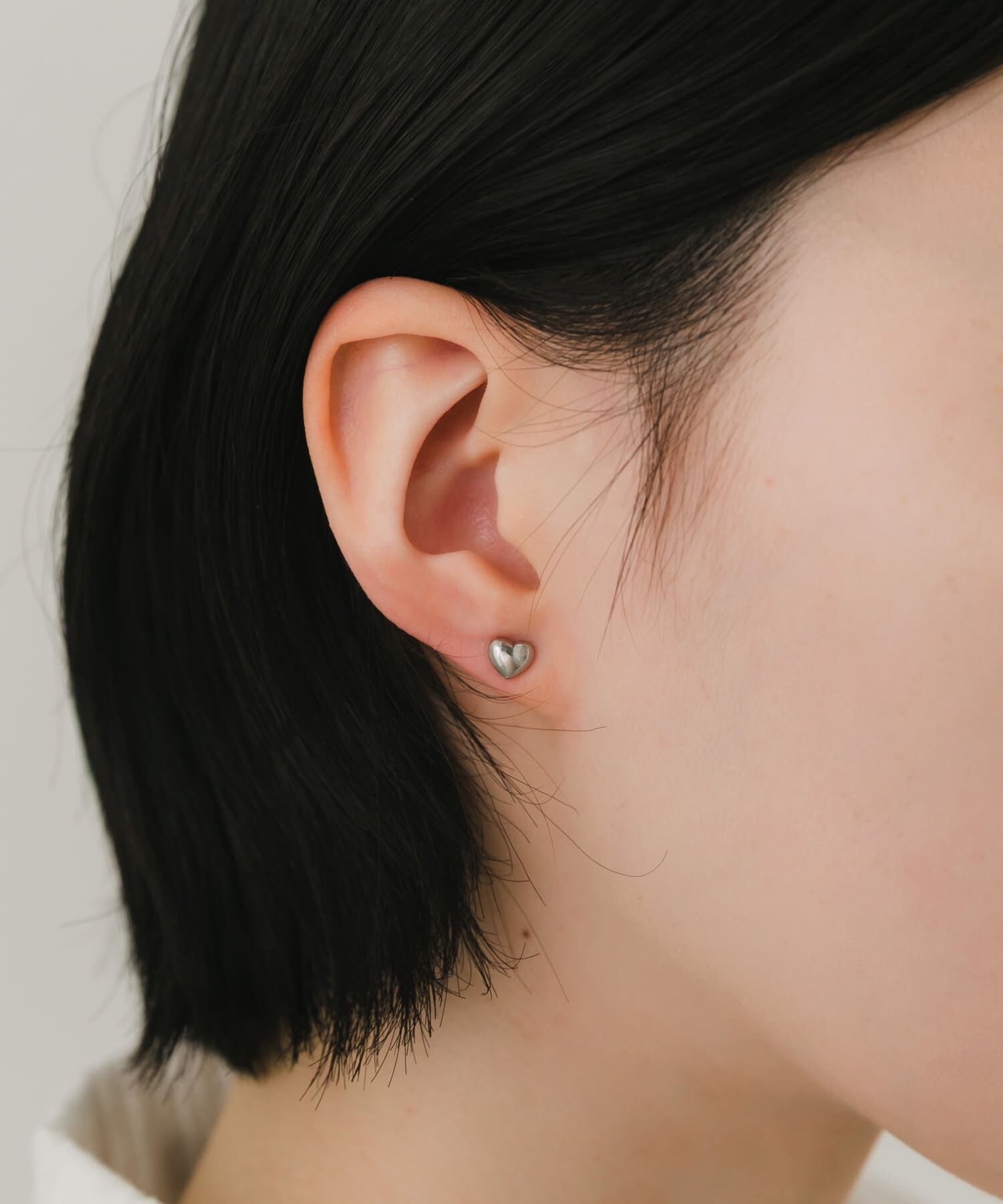 SMELLY「ステンレスモチーフプチピアス」|ピアス|