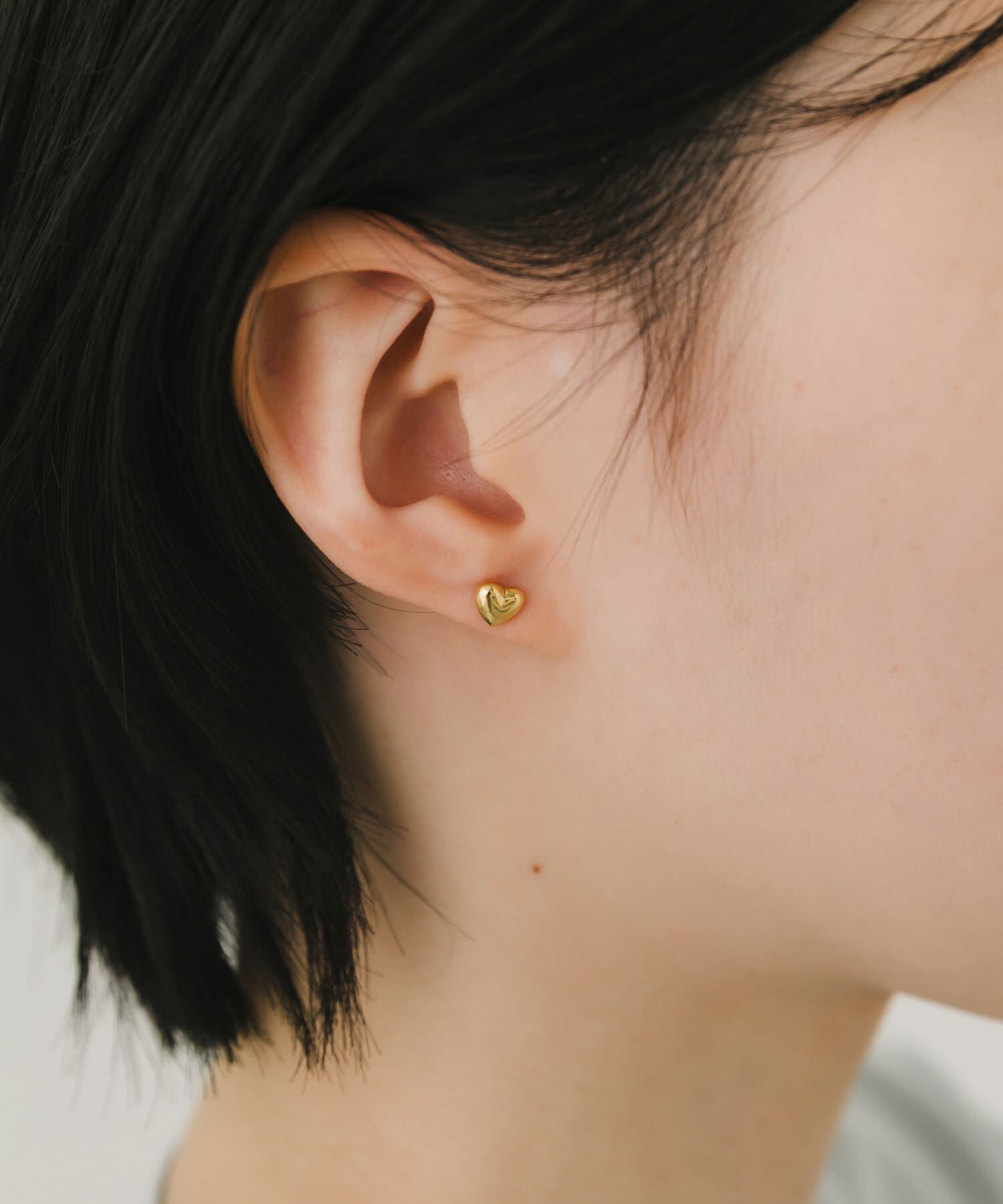 SMELLY「ステンレスモチーフプチピアス」|ピアス|