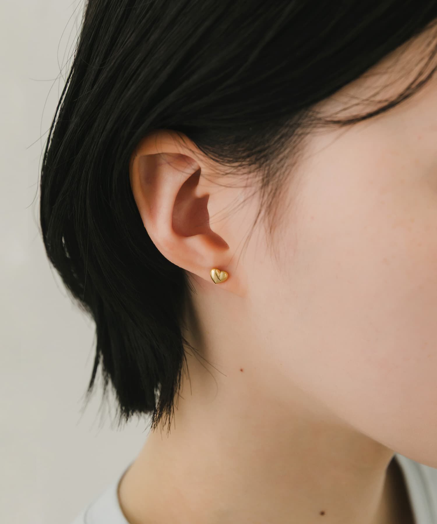 SMELLY「ステンレスモチーフプチピアス」|ピアス|