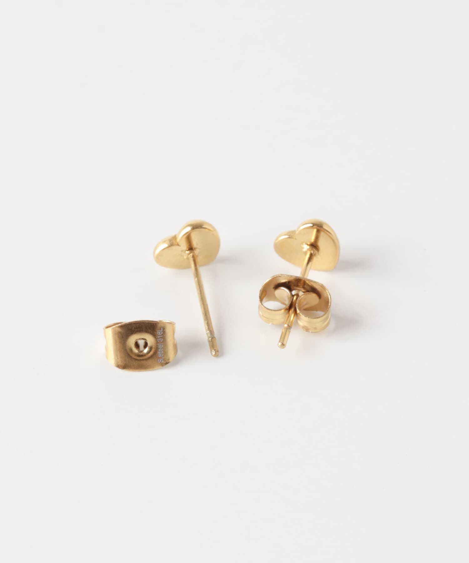 SMELLY「ステンレスモチーフプチピアス」|ピアス|