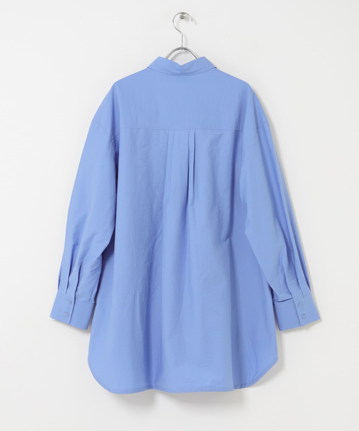  「フロントシャーリングシャツワンピース」|ワンピース|