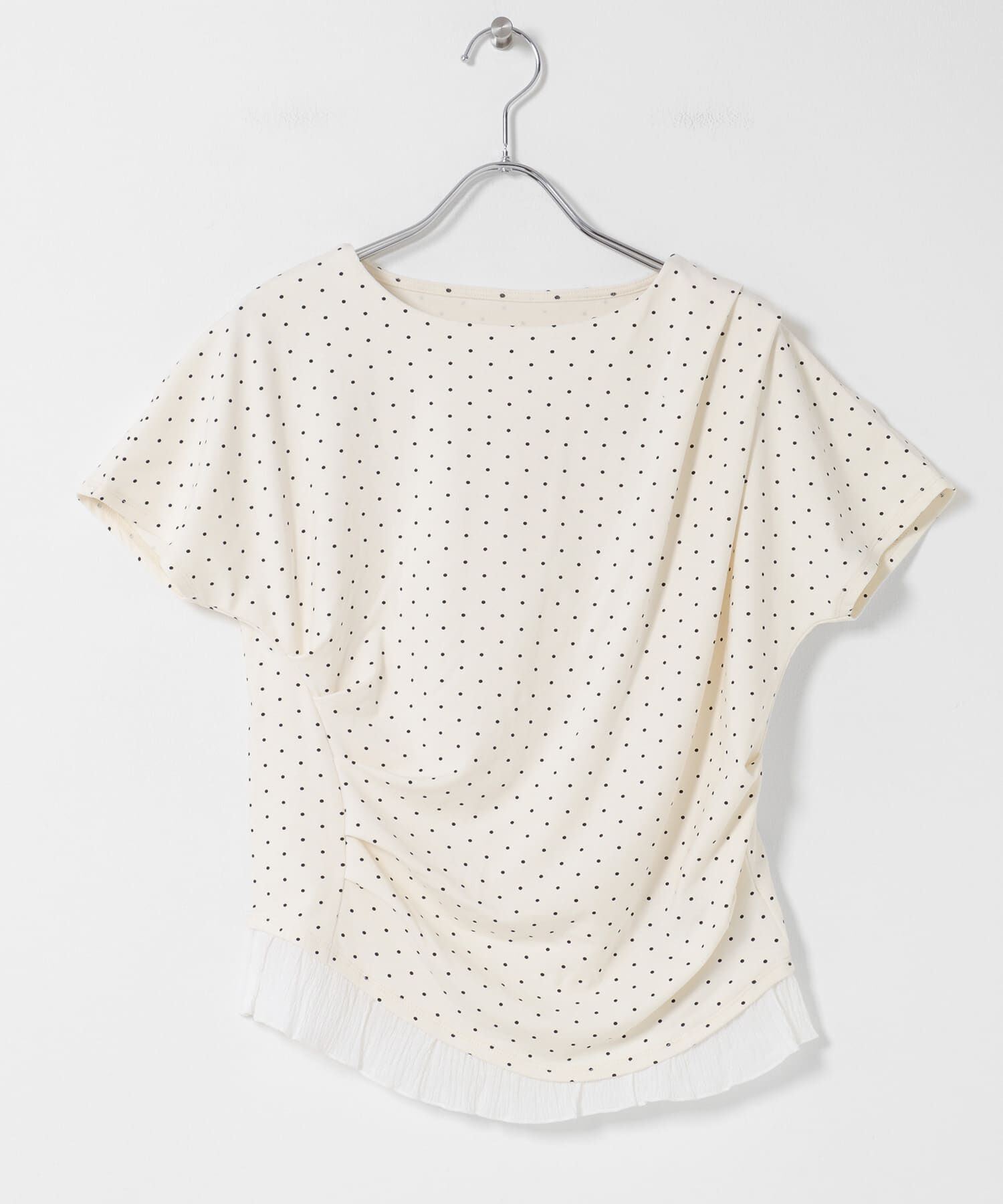 SENSE OF PLACE by URBAN RESEARCH「フリルドレープトップ」|Tシャツ・カットソー|