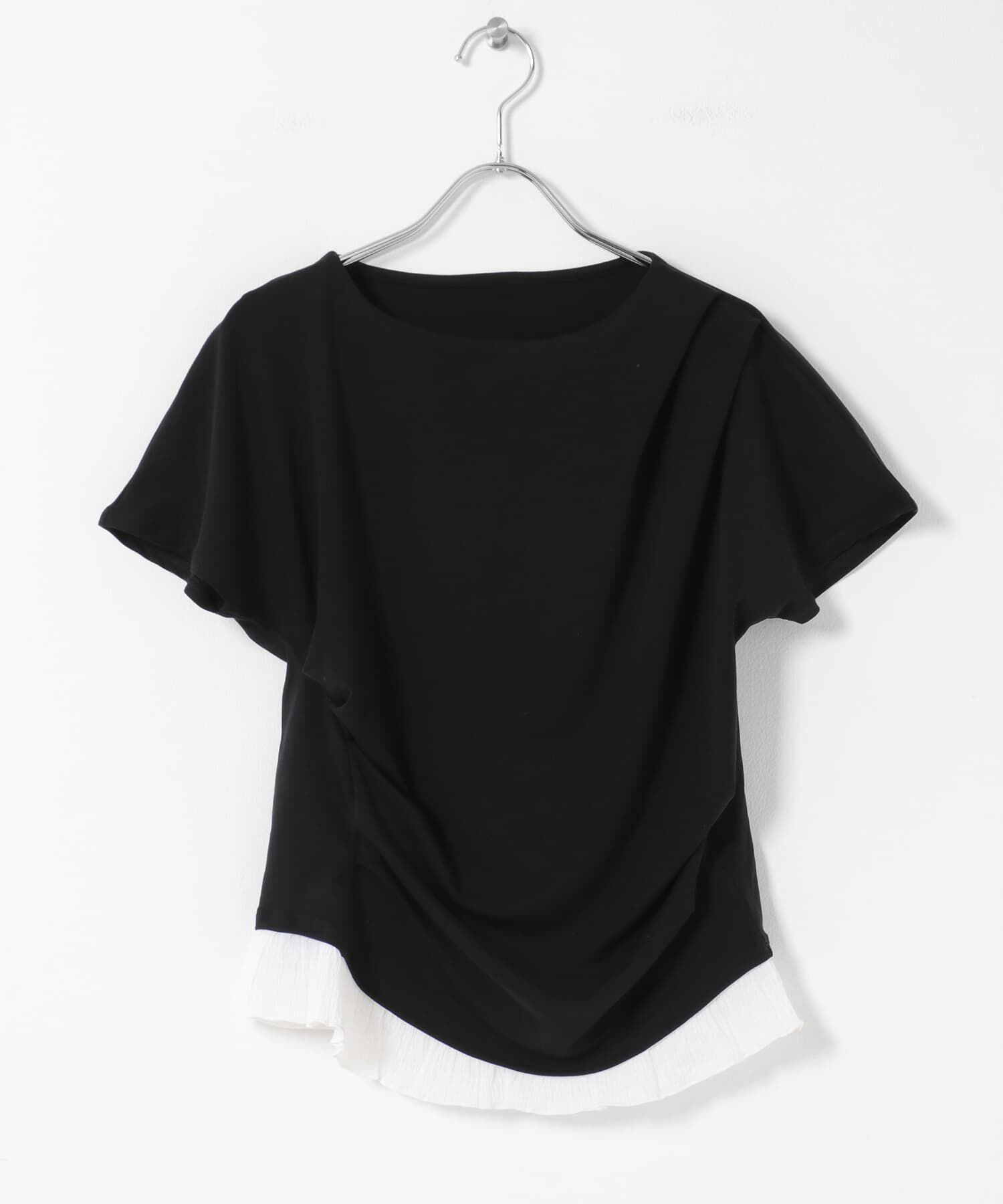 SENSE OF PLACE by URBAN RESEARCH「フリルドレープトップ」|Tシャツ・カットソー|