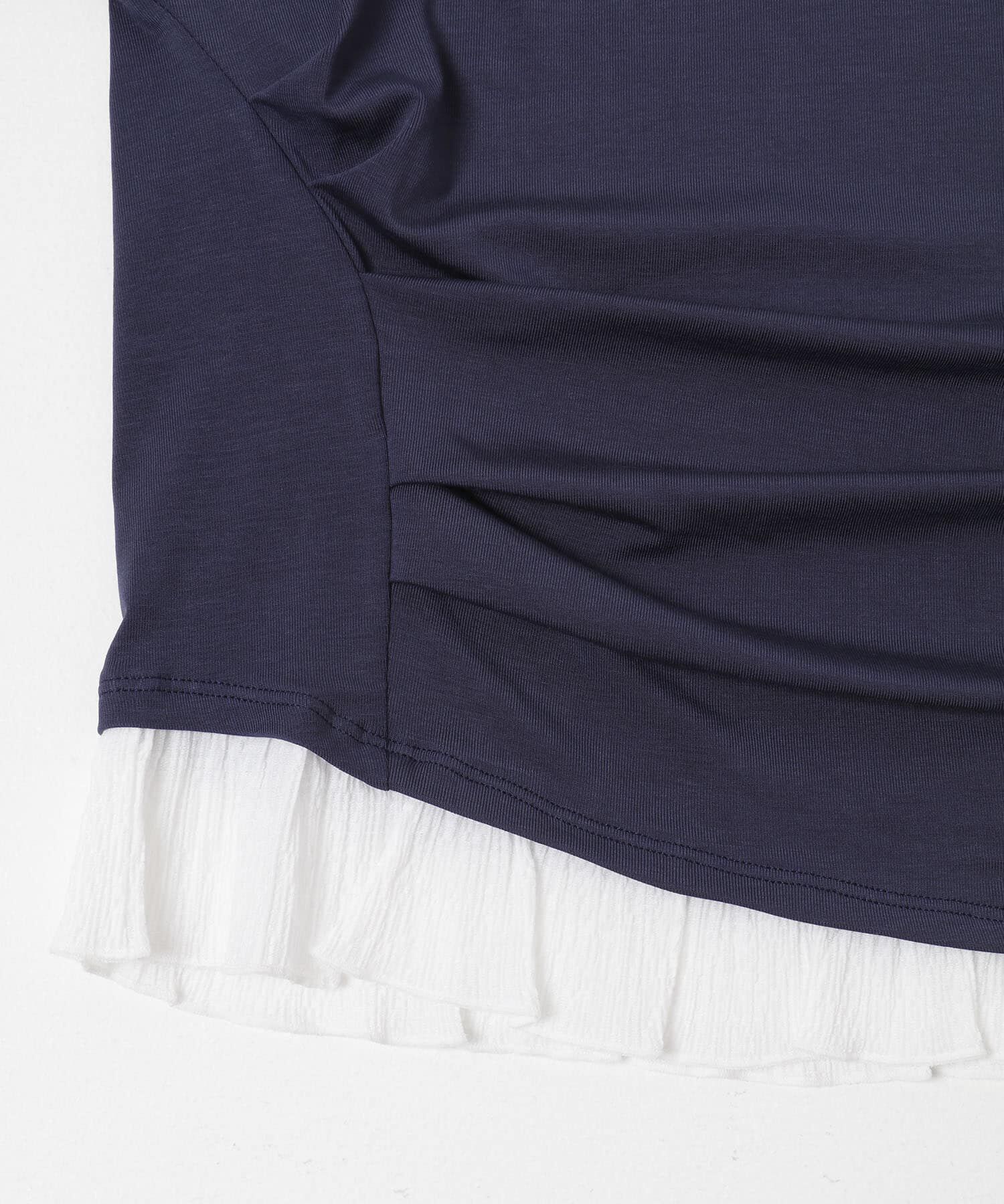 SENSE OF PLACE by URBAN RESEARCH「フリルドレープトップ」|Tシャツ・カットソー|