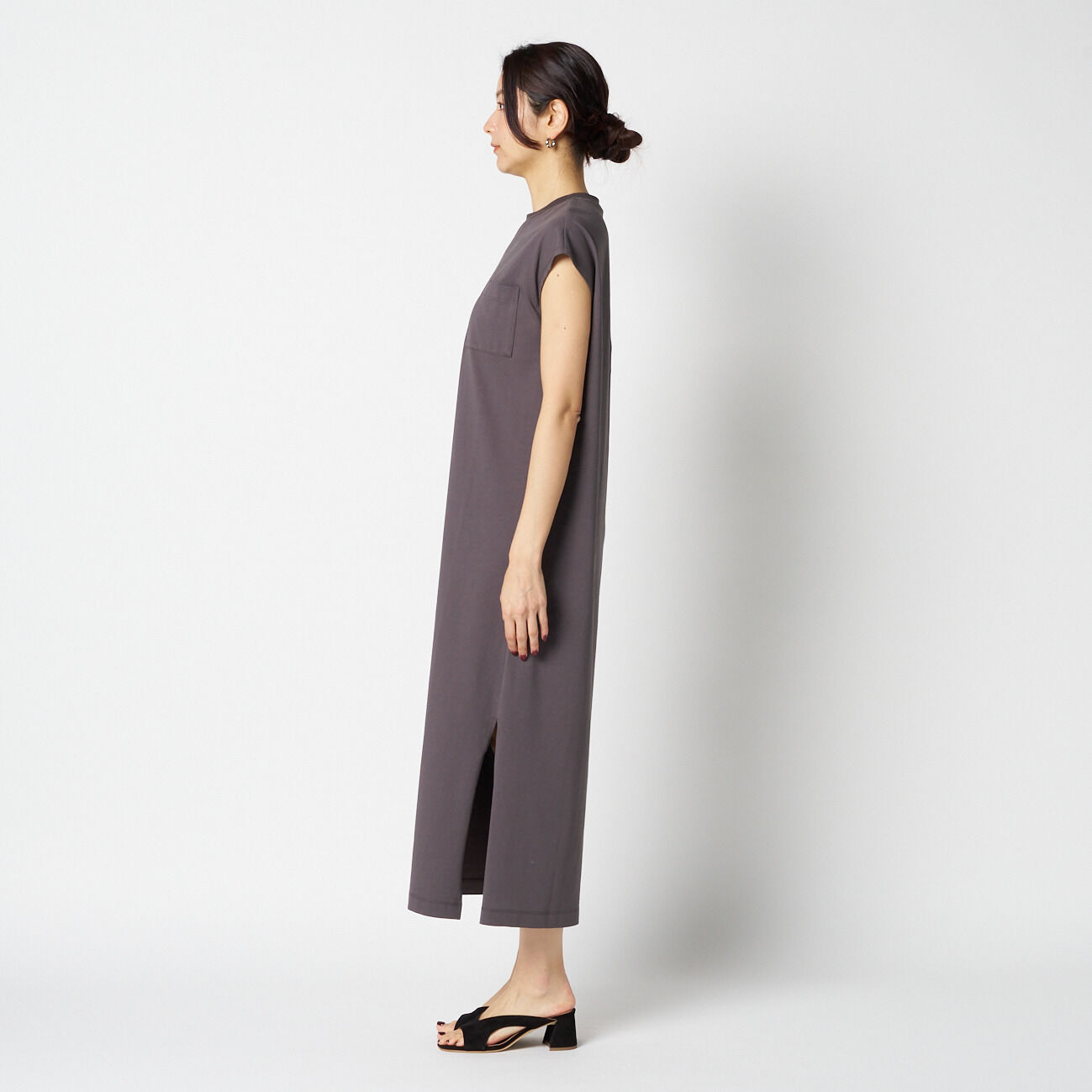 HELIOPOLE「HELIOPOLE RELAXED POCKET MAXI DRESS」|ワンピース|
