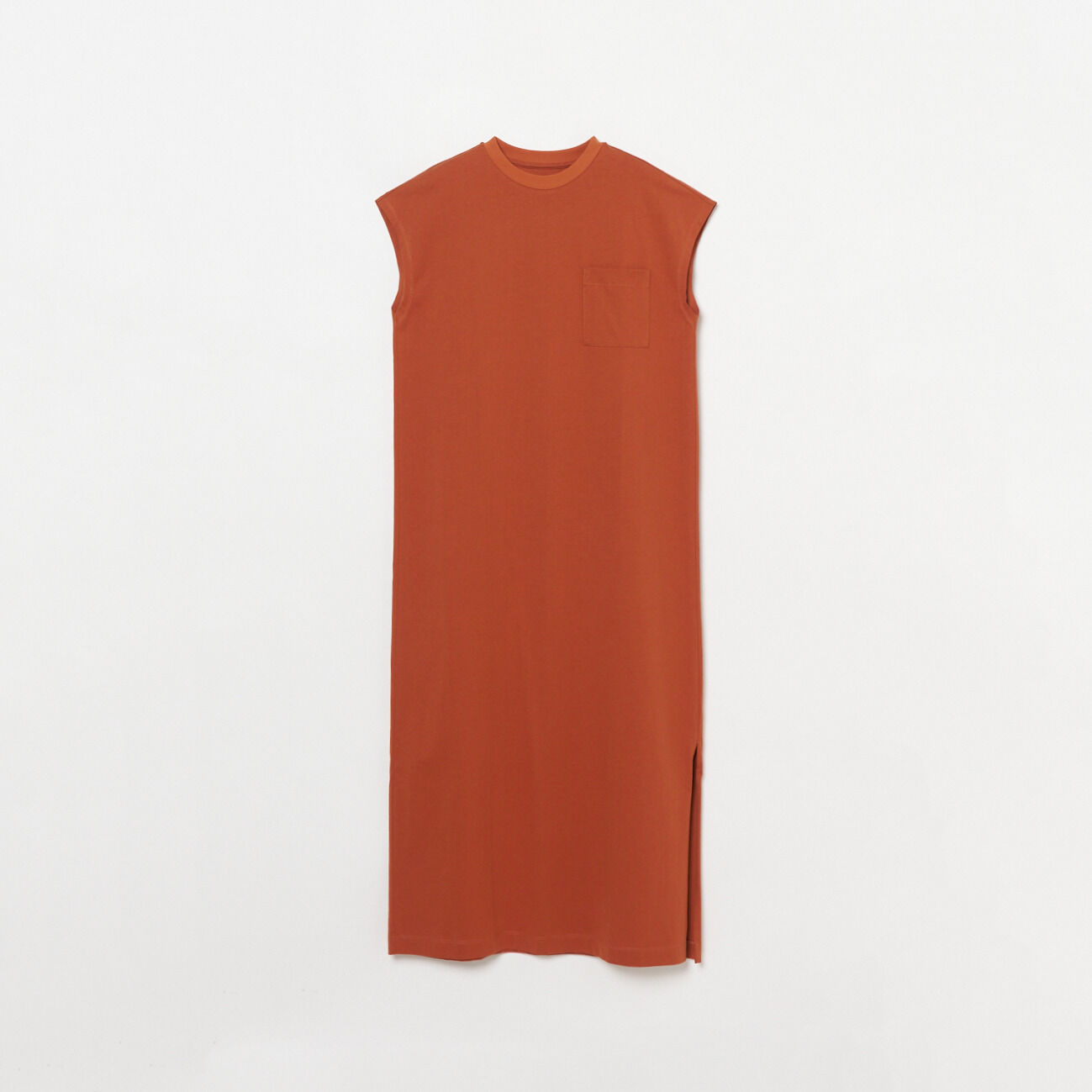HELIOPOLE「HELIOPOLE RELAXED POCKET MAXI DRESS」|ワンピース|オレンジ系