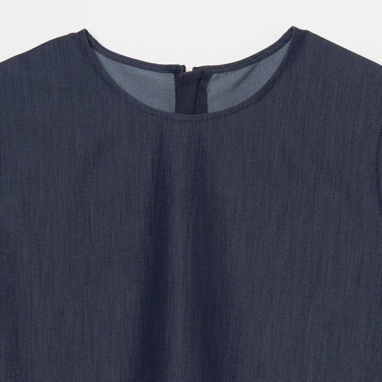 HELIOPOLE「HELIOPOLE DENIM SLEEVELESS BLOUSE」|シャツ・ブラウス|
