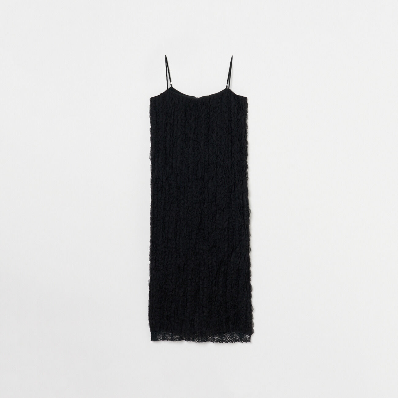  「muller of yoshiokubo RUFFLE CHIFFON CAMI DRESS」|ワンピース|