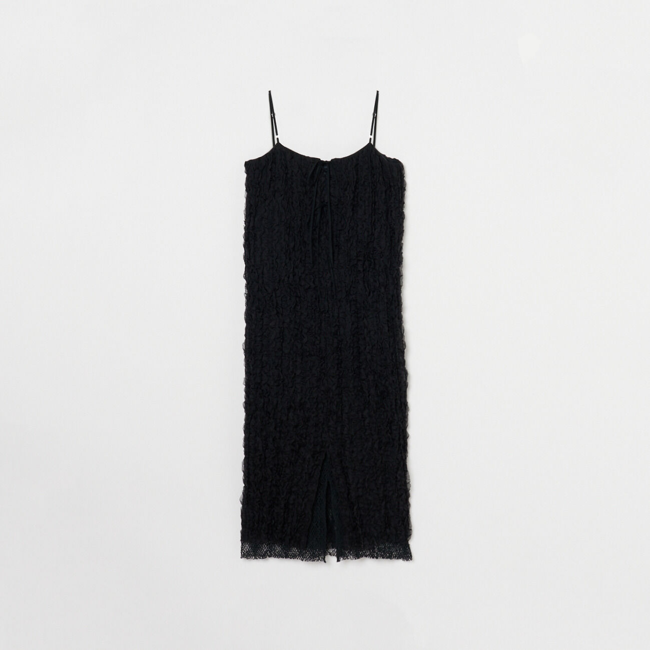  「muller of yoshiokubo RUFFLE CHIFFON CAMI DRESS」|ワンピース|
