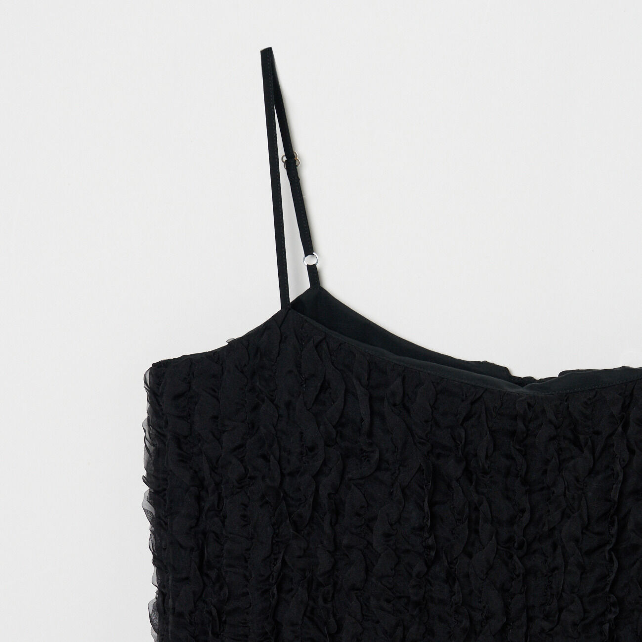  「muller of yoshiokubo RUFFLE CHIFFON CAMI DRESS」|ワンピース|