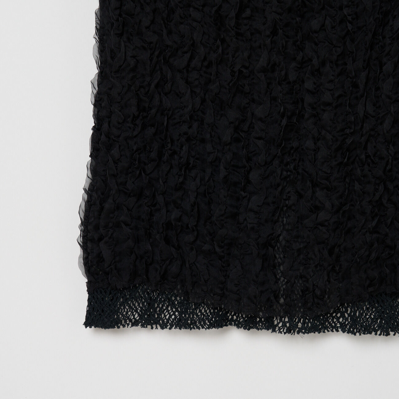  「muller of yoshiokubo RUFFLE CHIFFON CAMI DRESS」|ワンピース|