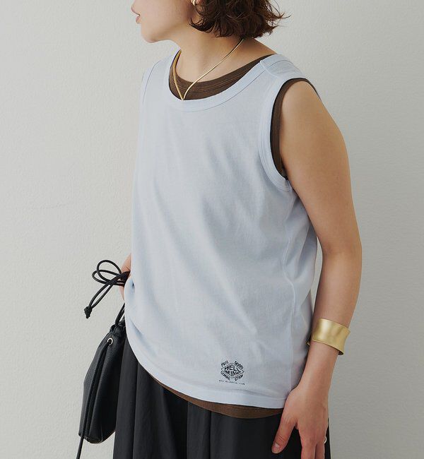  「【F&B】オーガニックコットンノースリーブT」|Tシャツ・カットソー|