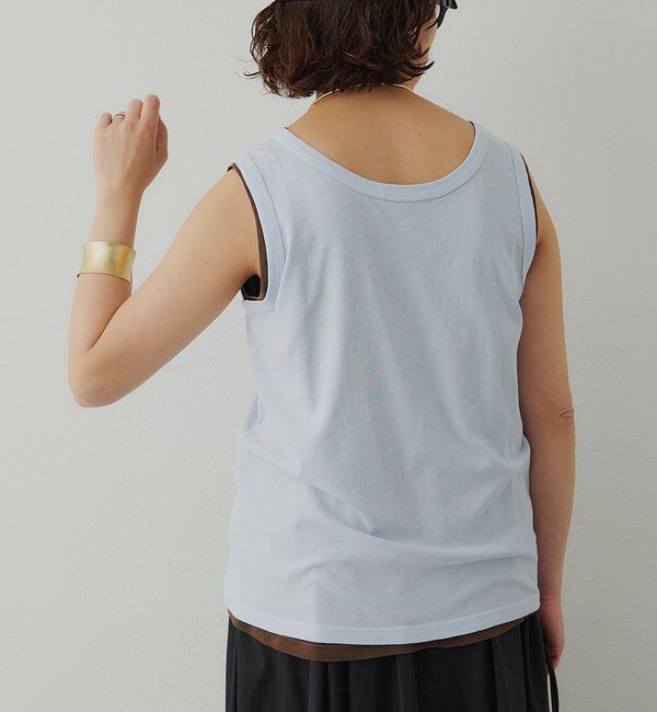  「【F&B】オーガニックコットンノースリーブT」|Tシャツ・カットソー|