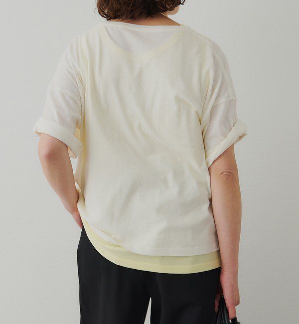  「【F&B】オーガニックコットンノースリーブT」|Tシャツ・カットソー|