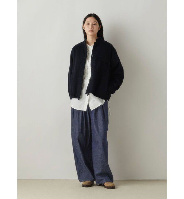 MidiUmi「MidiUmi デニムワイドタックパンツ」|その他|