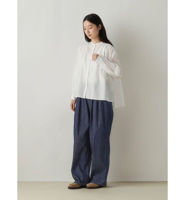 MidiUmi「MidiUmi デニムワイドタックパンツ」|その他|