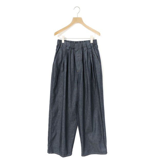 MidiUmi「MidiUmi デニムワイドタックパンツ」|その他|インディゴA