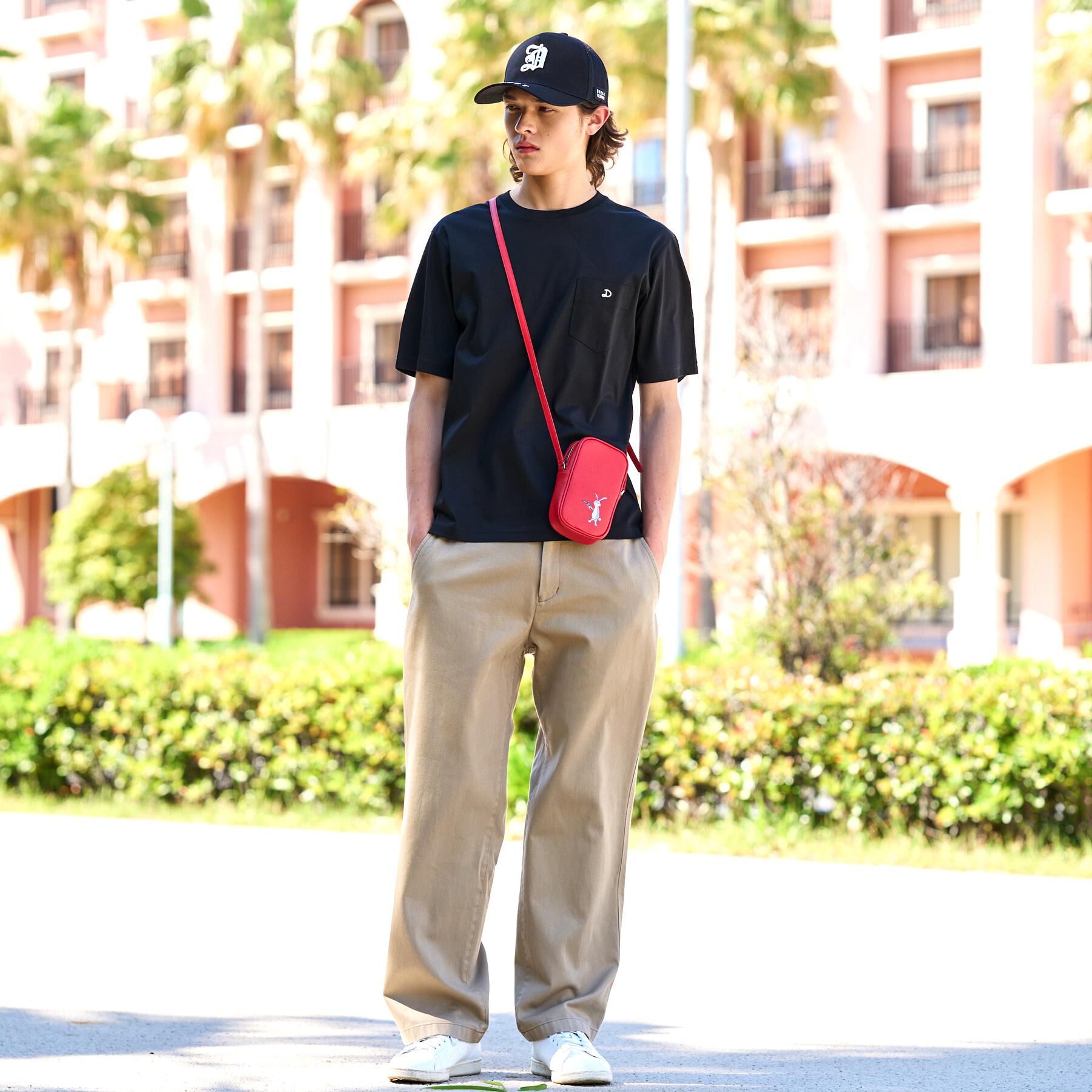 DRESSTERIOR「【接触冷感／抗菌防臭／消臭】ICE CLEAR COTTON ポケットTシャツ」|Tシャツ・カットソー|