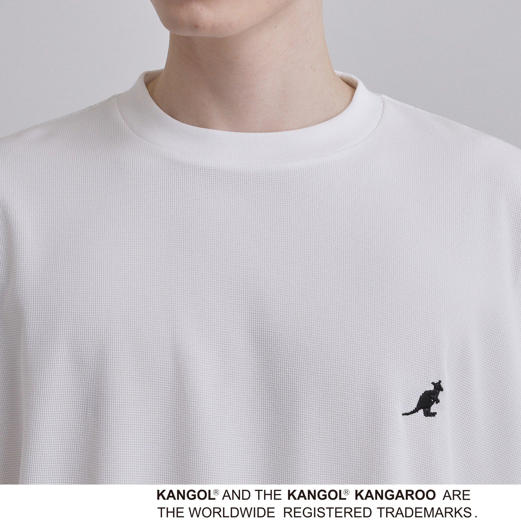 tk.TAKEO KIKUCHI「KANGOL ワンポイントTシャツ」|Tシャツ・カットソー|