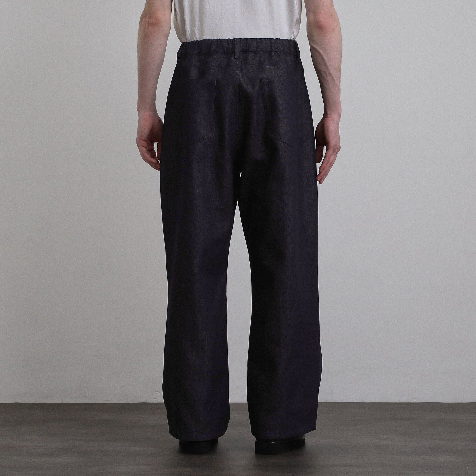 tk.TAKEO KIKUCHI「【色褪せしにくいデニム】Comfy Fadeless Denim Seriesワイドストレートデニム」|デニム|