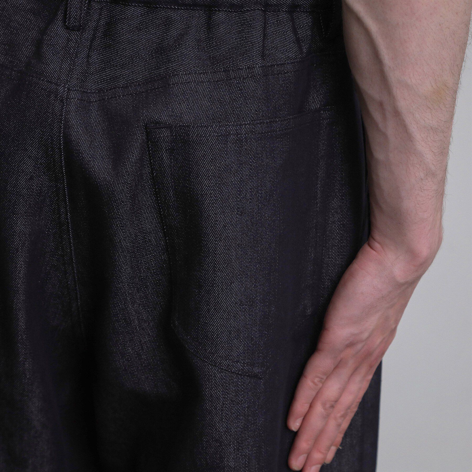 tk.TAKEO KIKUCHI「【色褪せしにくいデニム】Comfy Fadeless Denim Seriesワイドストレートデニム」|デニム|