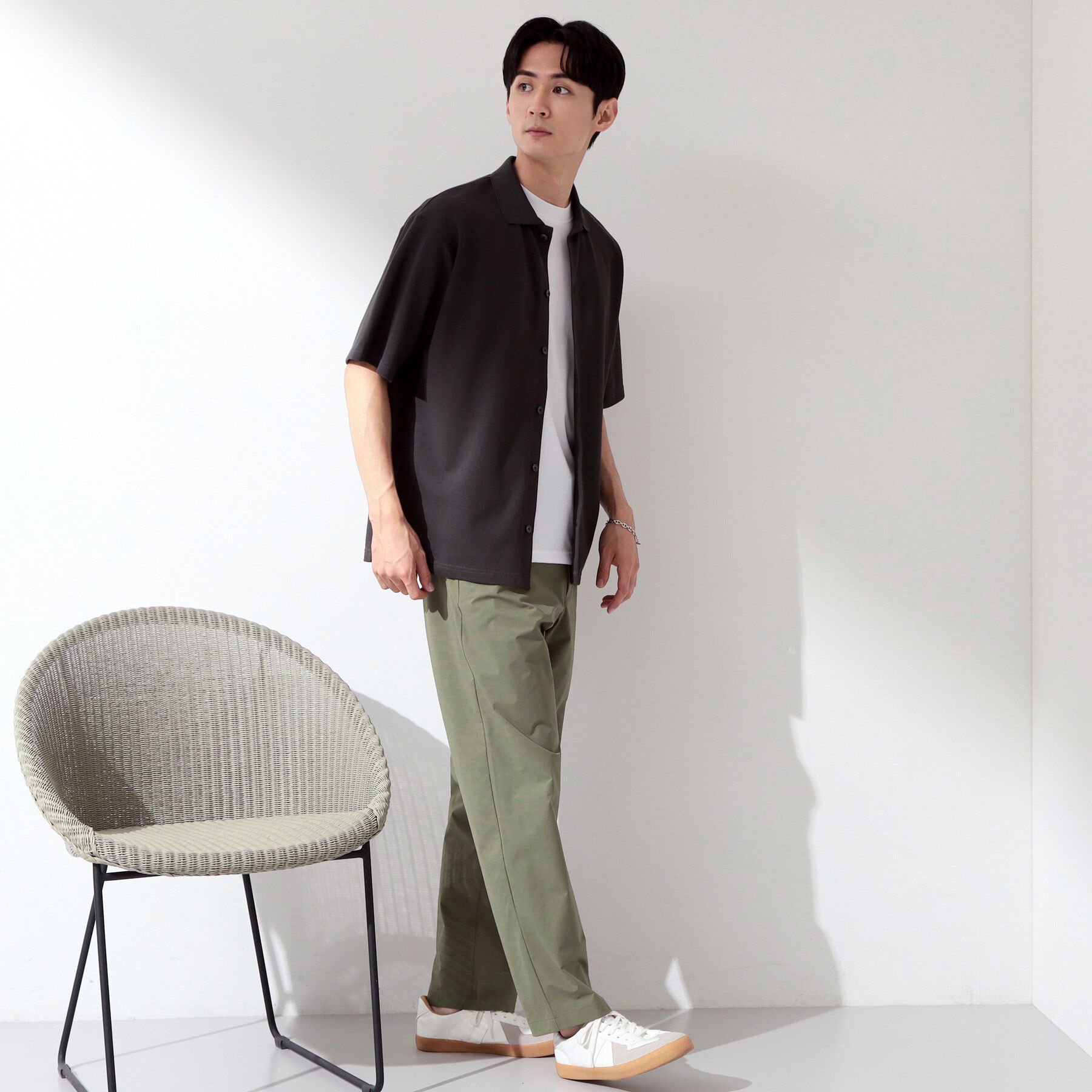 THE SHOP TK「【接触冷感/遮熱/UVカット/防シワ/２WAYストレッチ/軽量】エアリー ライトテックス イージーパ」|その他|