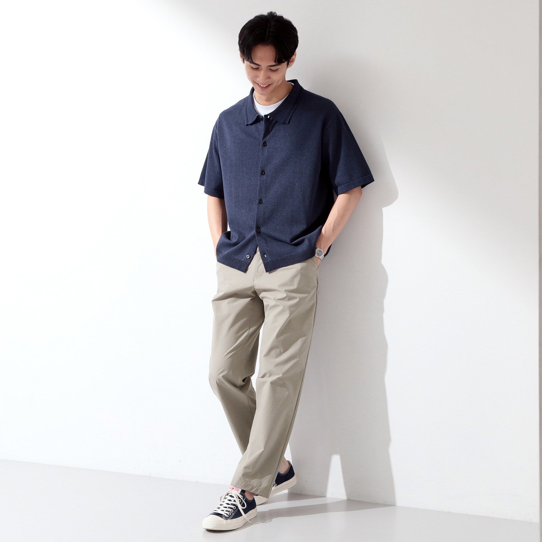 THE SHOP TK「【接触冷感/遮熱/UVカット/防シワ/２WAYストレッチ/軽量】エアリー ライトテックス イージーパ」|その他|