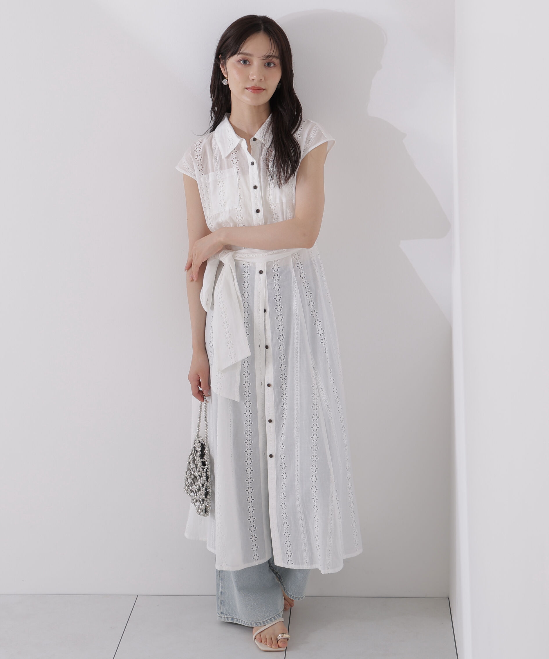 PROPORTION BODY DRESSING「2wayノースリシャツワンピース」|ワンピース|