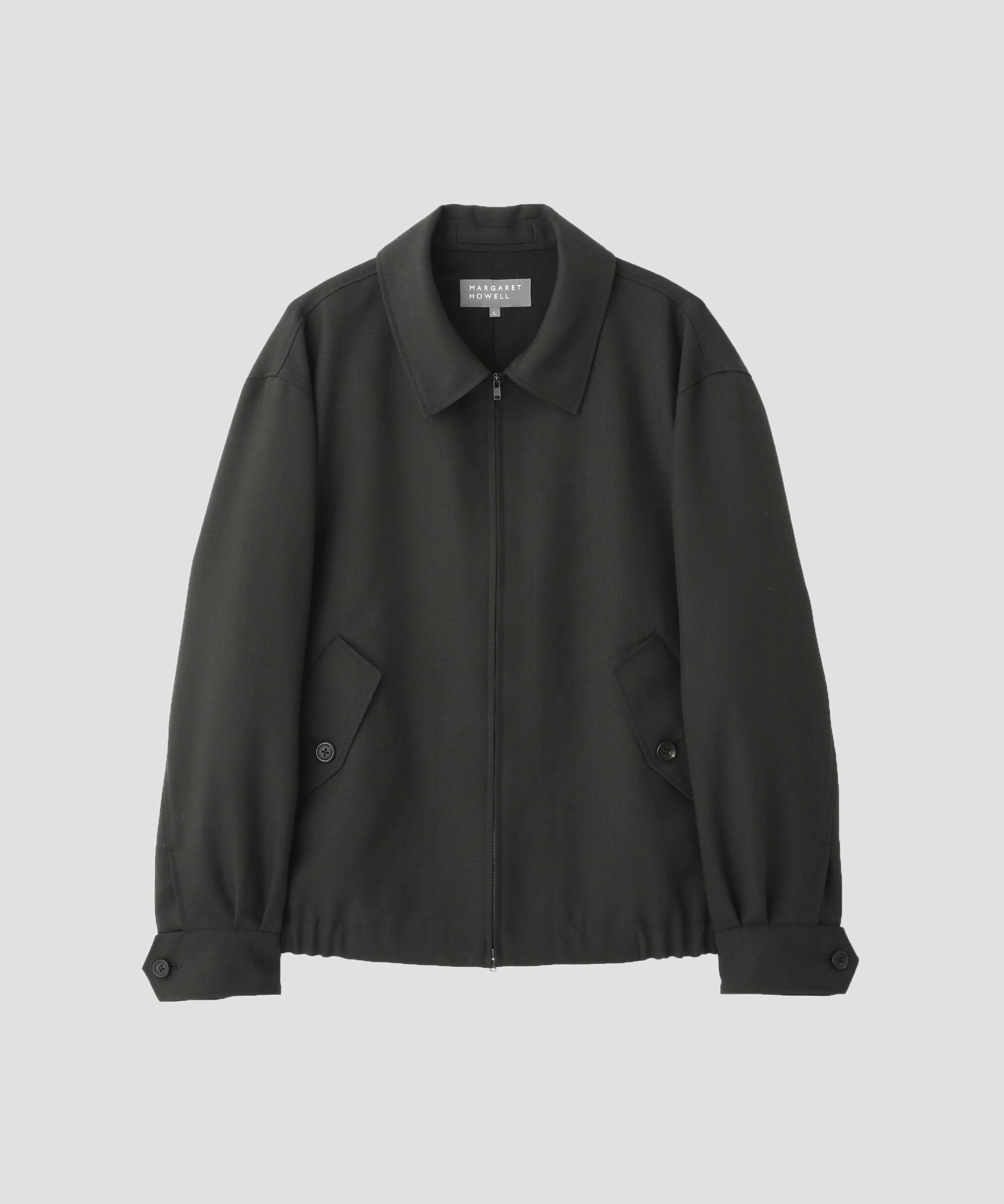 MARGARET HOWELL「DOUBLE TWISTED WOOL BLOUSON」|ブルゾン・スタジャン|