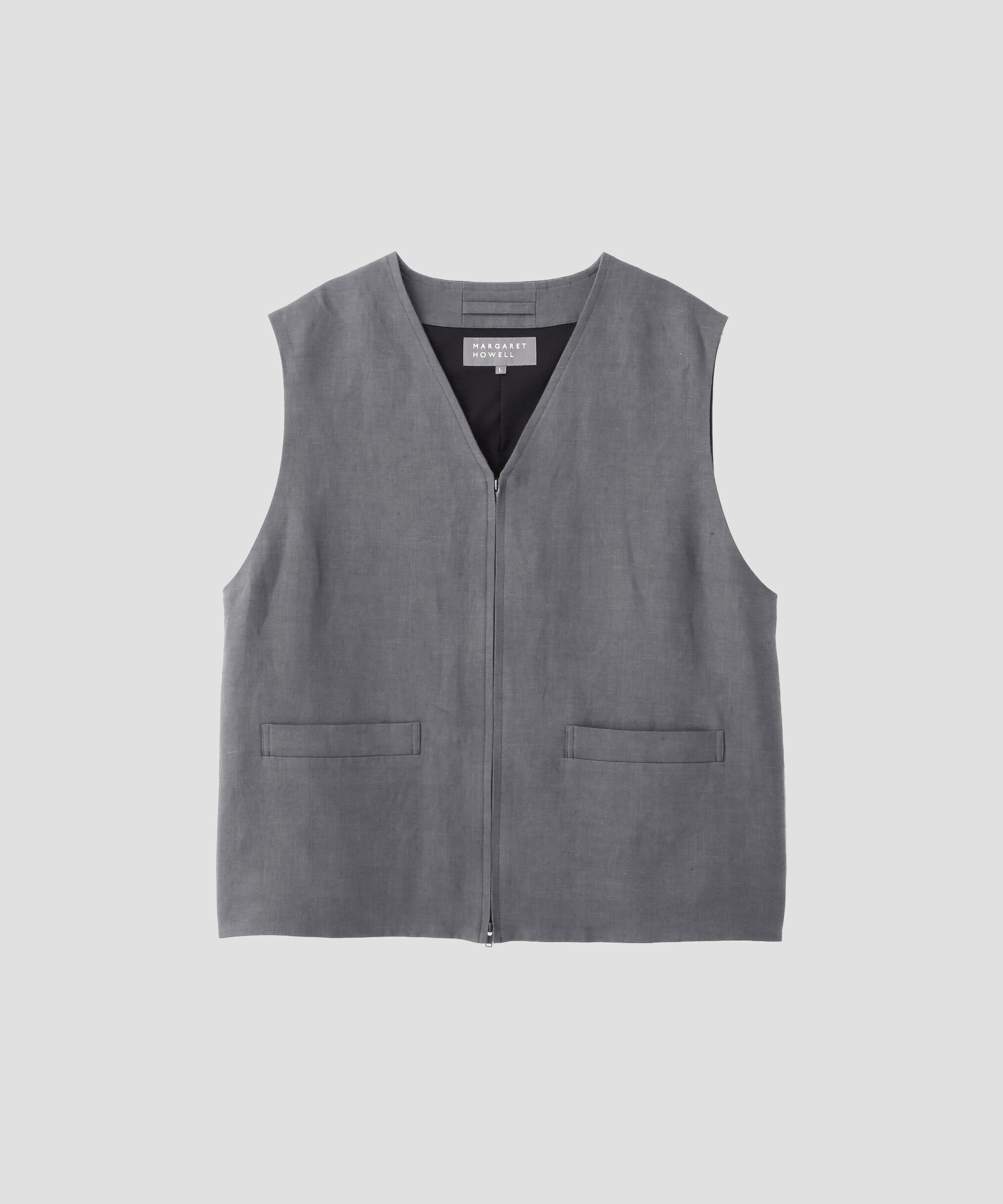 MARGARET HOWELL「COMPACT LINEN TWILL BLOUSON」|ブルゾン・スタジャン|