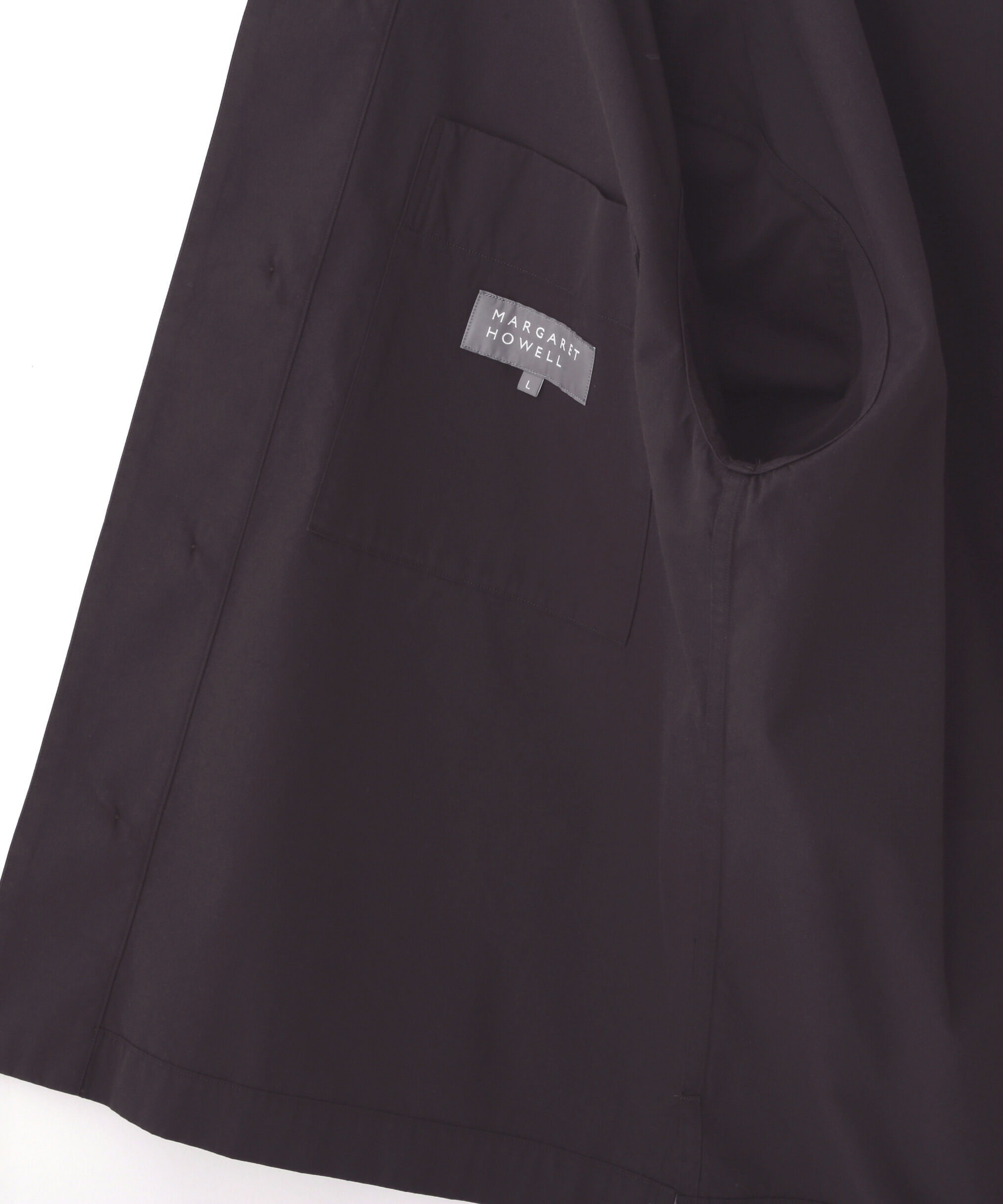 MARGARET HOWELL「COTTON SILK PLAINWEAVE BLOUSON」|ブルゾン・スタジャン|