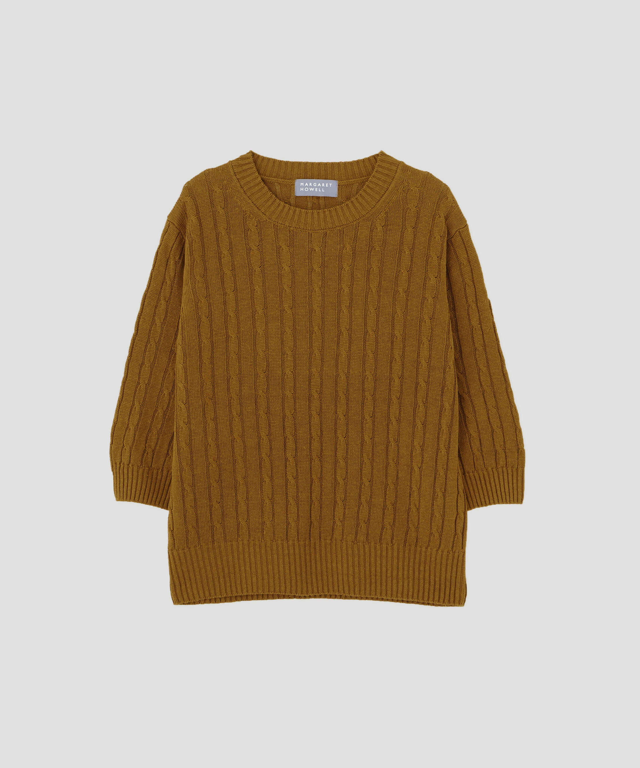  「CABLE KNIT LINEN KNITWEAR」|ニット・セーター|