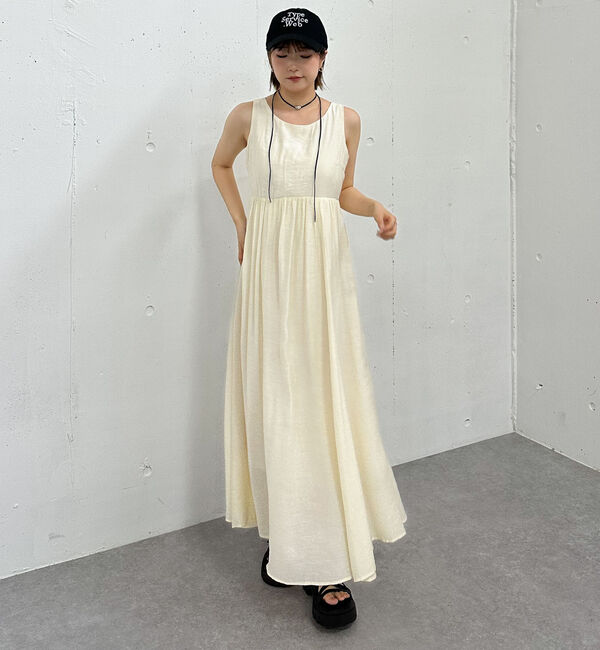 archives「ギャザービスチェ&times;ノースリワンピースｓｅｔ」|ワンピース|
