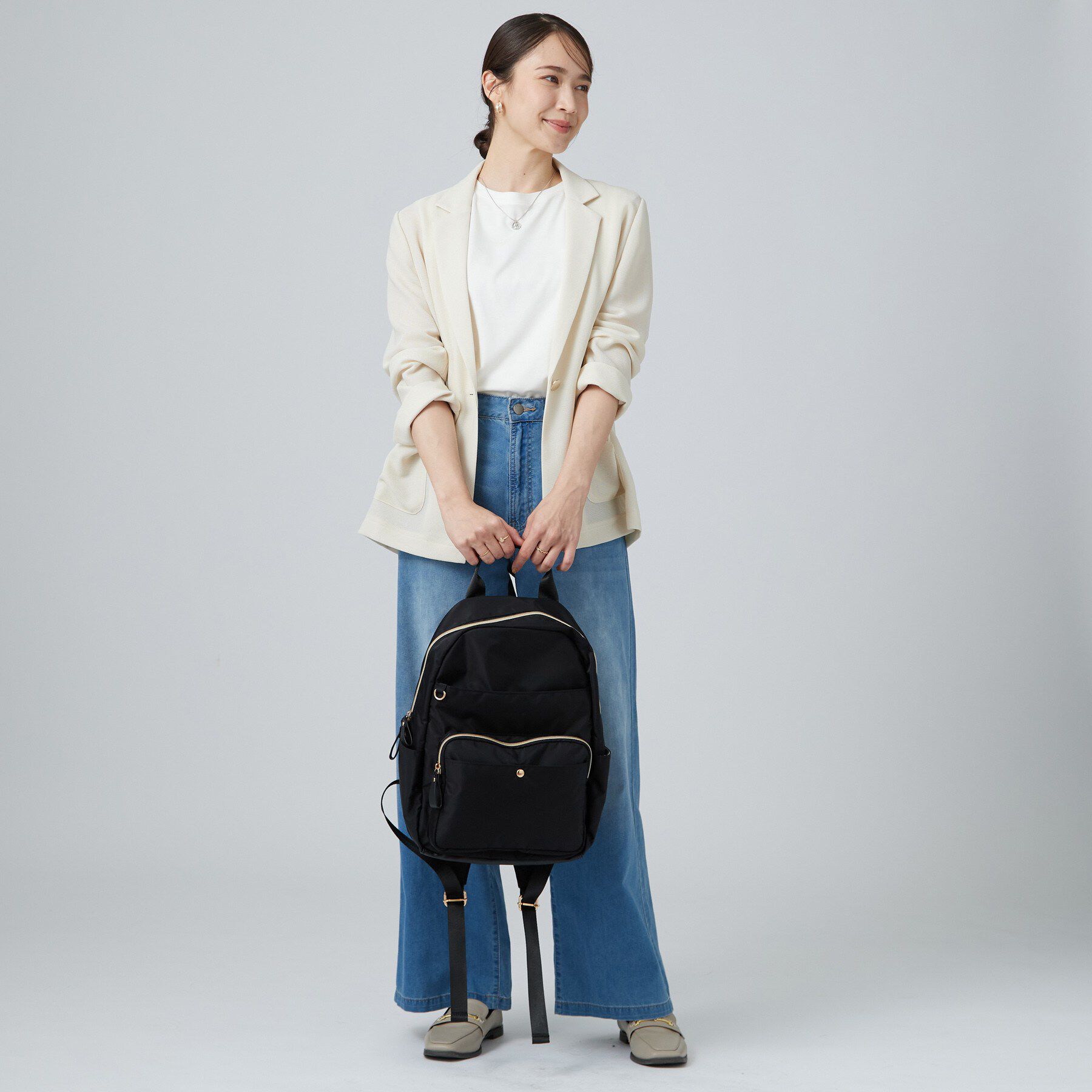SHOO･LA･RUE「【撥水】整理整頓できちゃうリュック」|リュック|