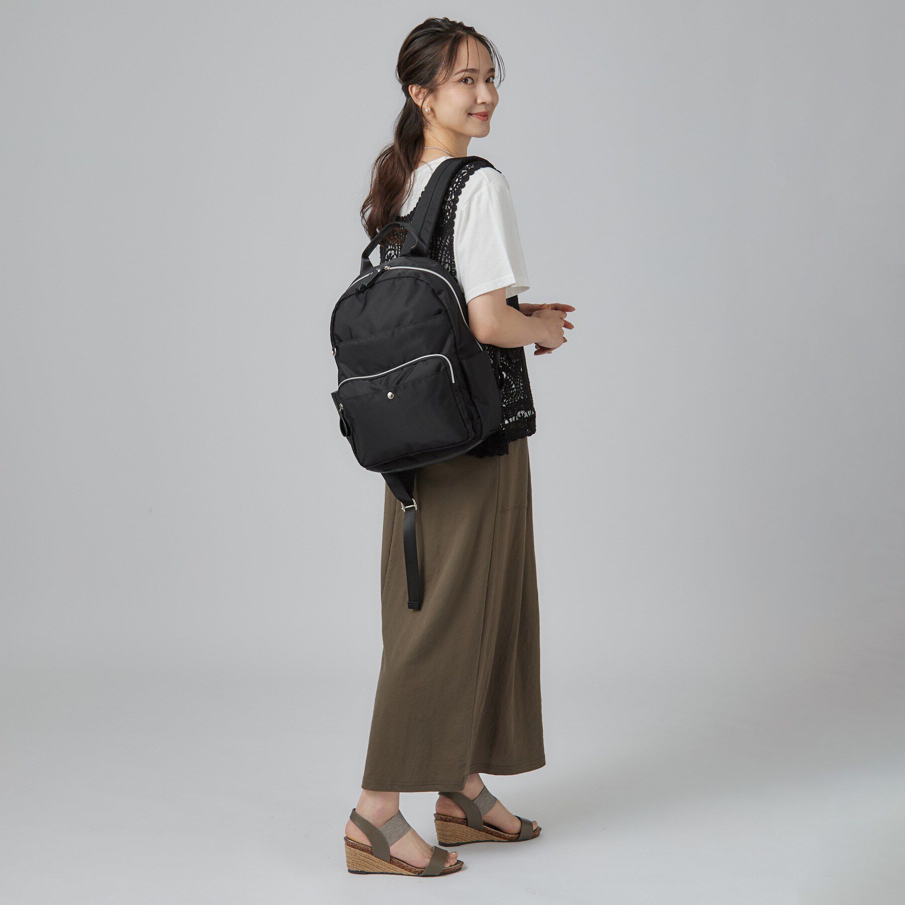 SHOO･LA･RUE「【撥水】整理整頓できちゃうリュック」|リュック|