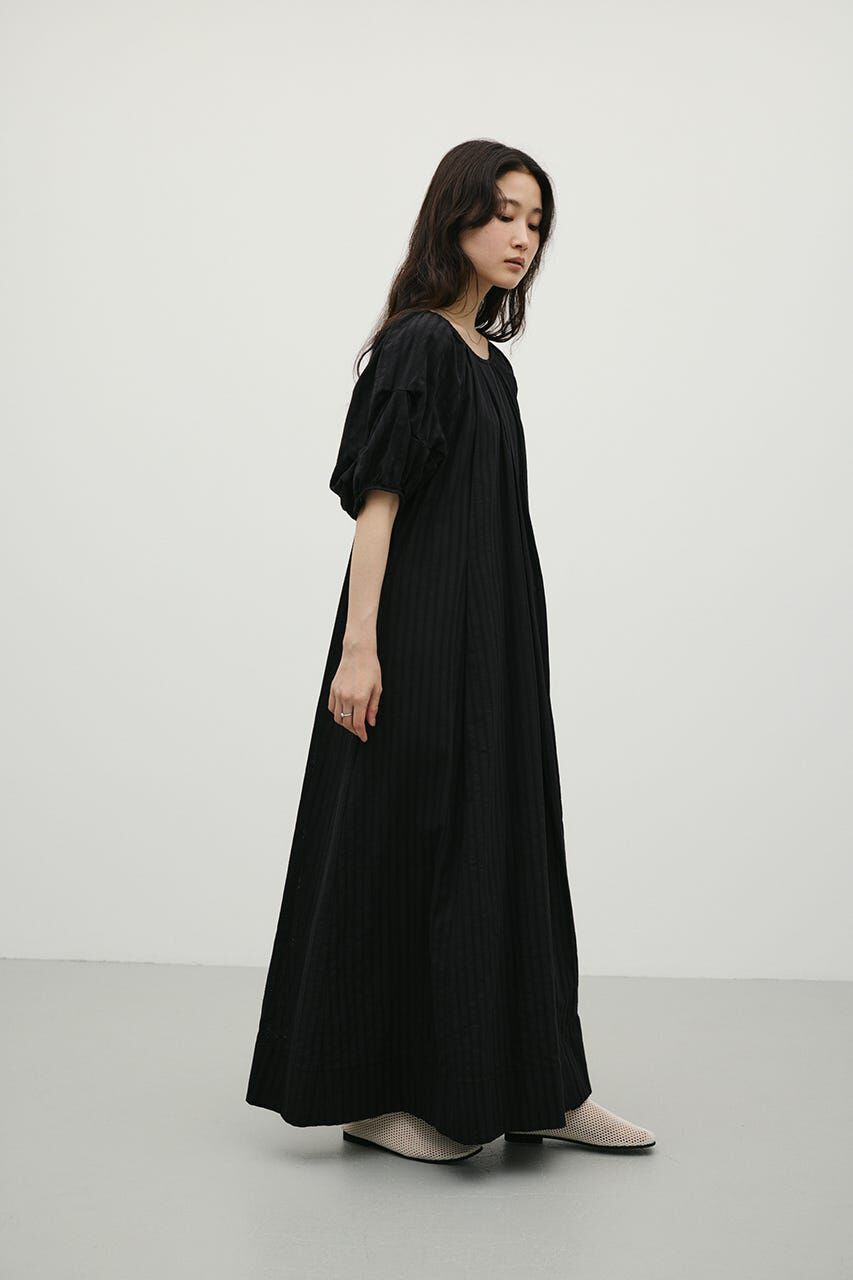 STYLEMIXER「コットンストライプタックスリーブワンピース」|ワンピース|