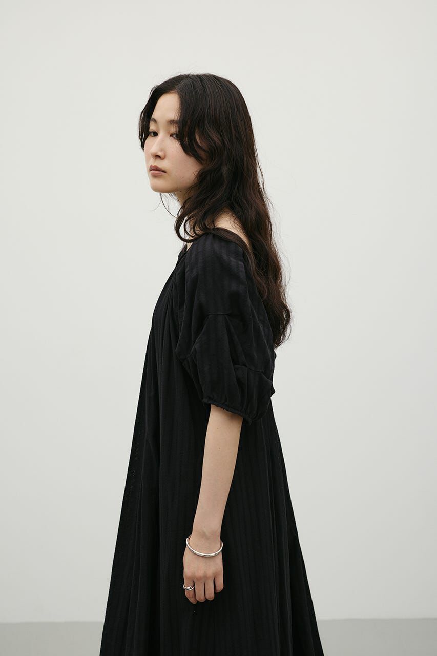 STYLEMIXER「コットンストライプタックスリーブワンピース」|ワンピース|