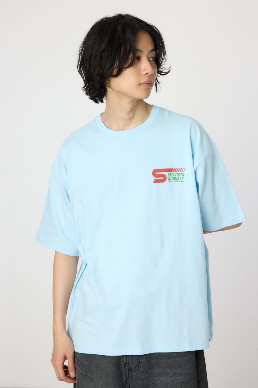 RODEO CROWNS「バケーションTシャツ」|Tシャツ・カットソー|L/BLU1