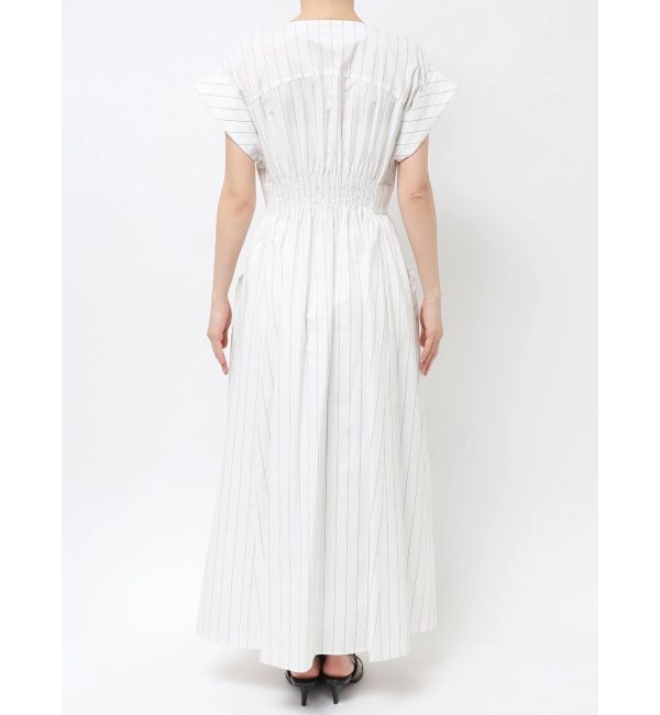 ELENDEEK「OPEN COLLAR SHIRT OP」|ワンピース|