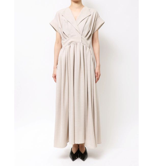 ELENDEEK「OPEN COLLAR SHIRT OP」|ワンピース|