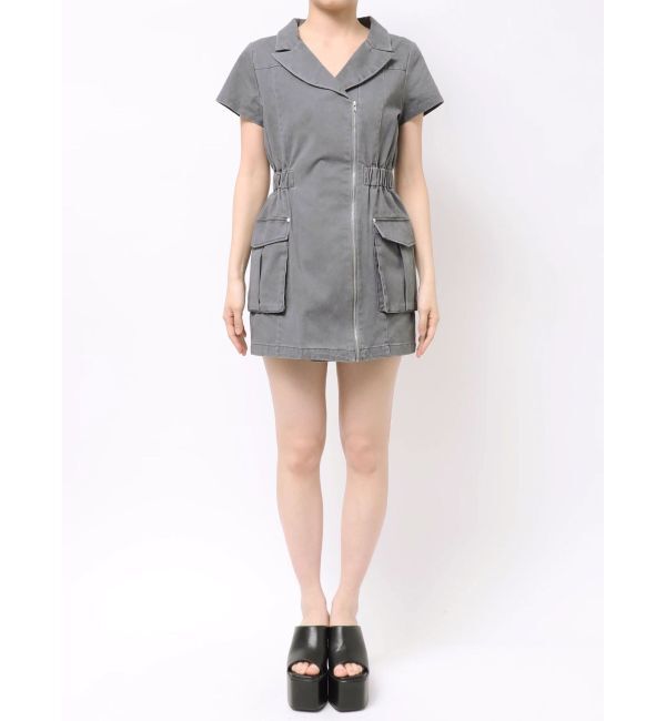 MURUA「ウォッシュミニワンピース」|ワンピース|