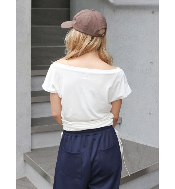 Ungrid「オフショルフィットTee」|Tシャツ・カットソー|