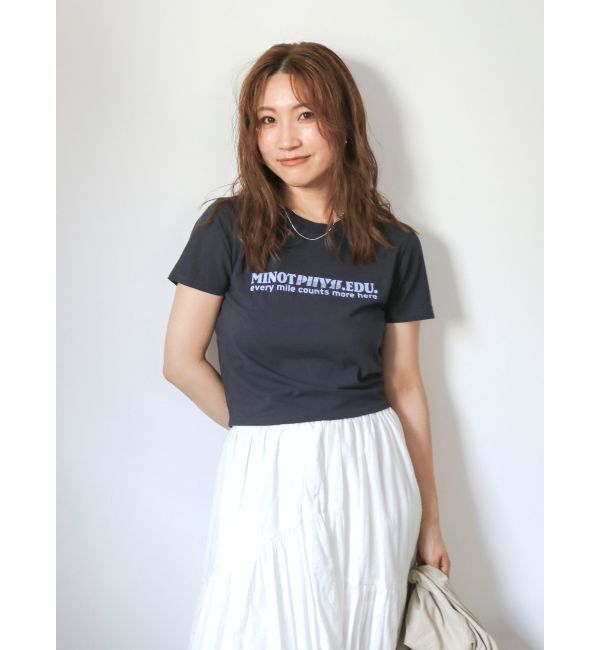 Ungrid「コンパクトロゴTee」|Tシャツ・カットソー|