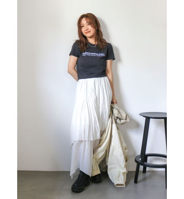 Ungrid「コンパクトロゴTee」|Tシャツ・カットソー|