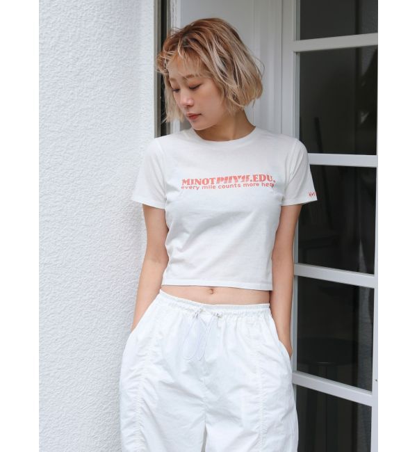 Ungrid「コンパクトロゴTee」|Tシャツ・カットソー|