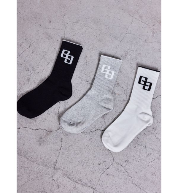 GYDA「GG BICOLOR RIB SOX」|ソックス|