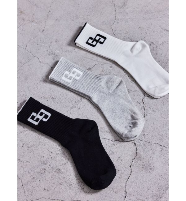 GYDA「GG BICOLOR RIB SOX」|ソックス|