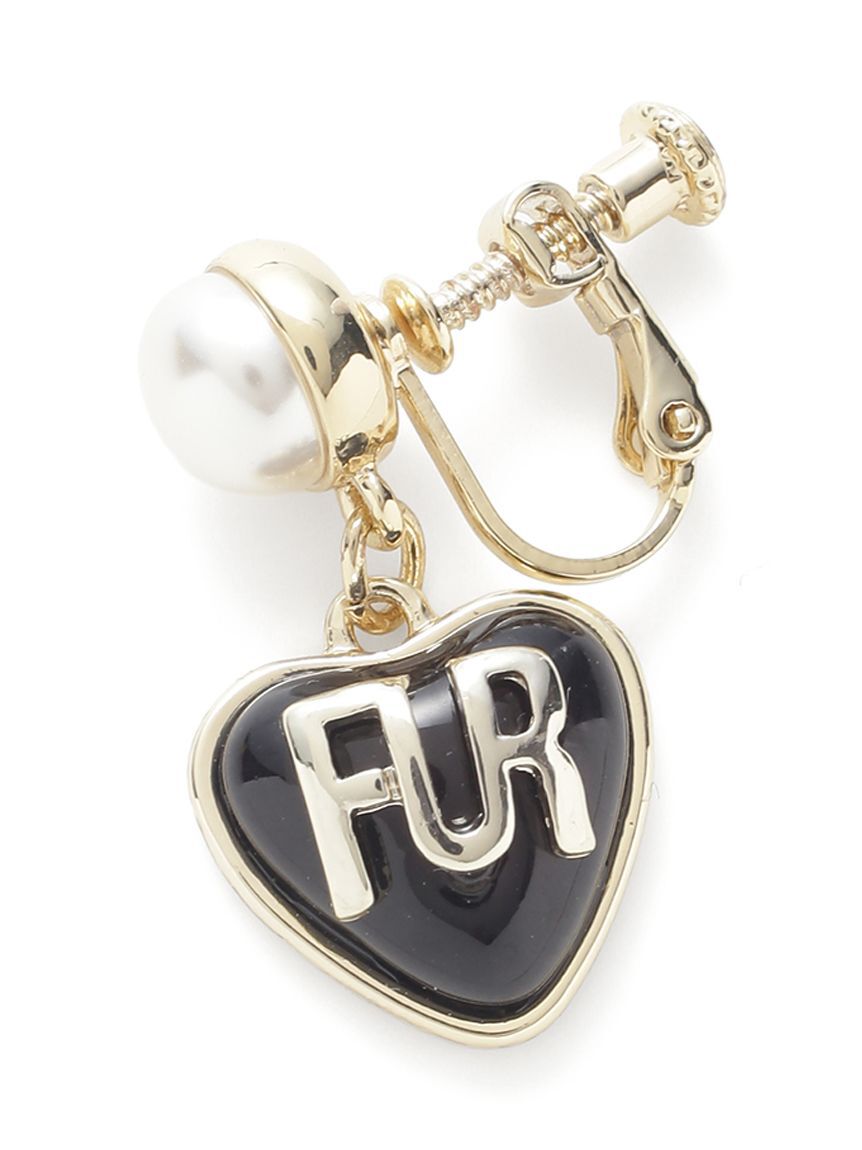 FURFUR「ハートロゴイヤリング」|イヤリング|