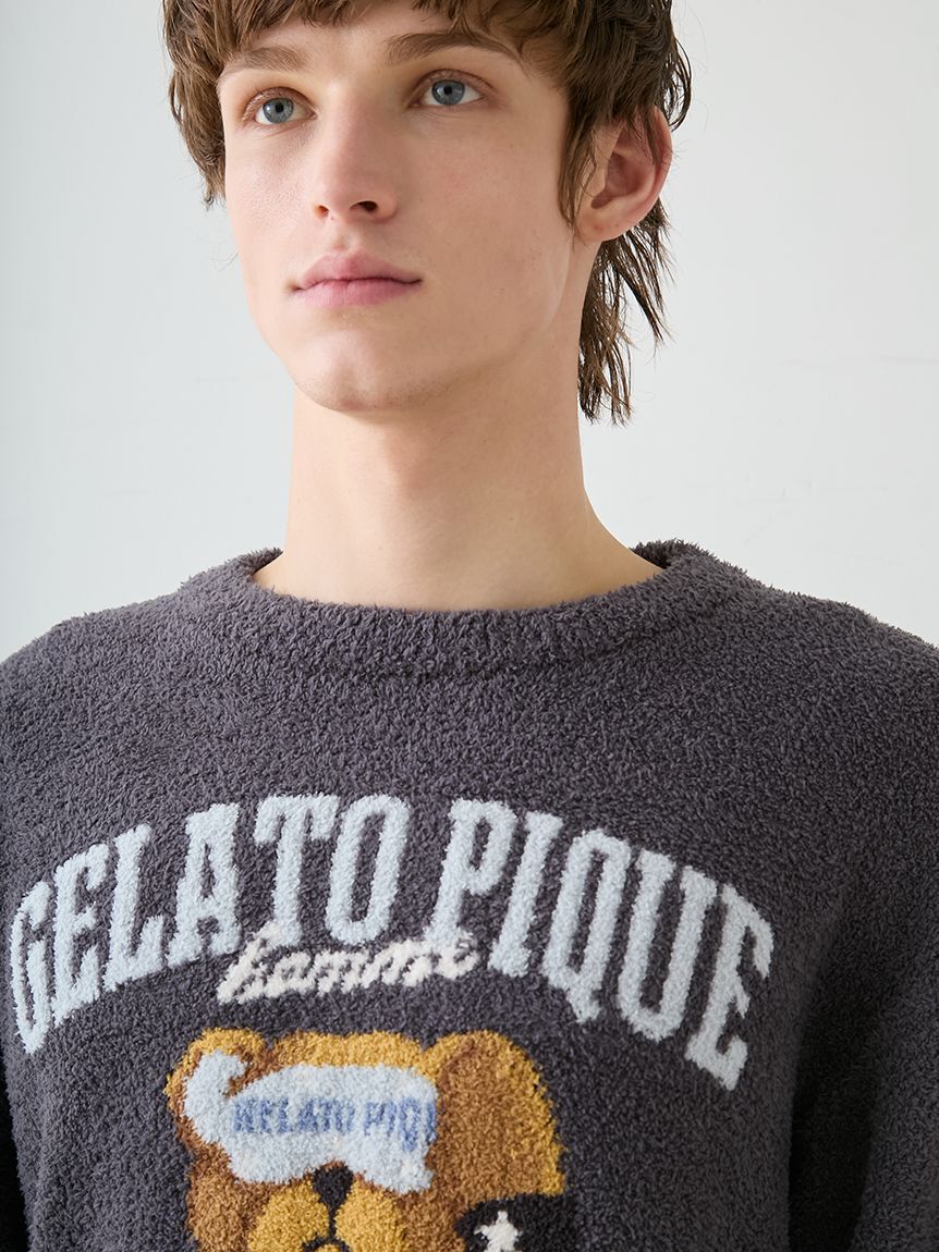 GELATO PIQUE HOMME「【HOMME】べビモコグッドモーニングベアプルオーバー」|プルオーバー|